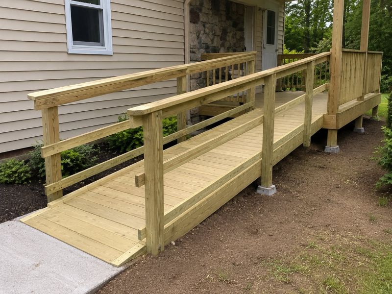 Porch Ramp Construction Service
