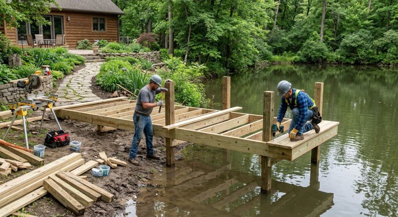 Dock Construction in Alpharetta, GA