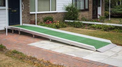 Porch Ramp Construction