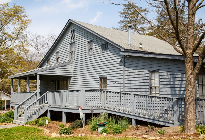 Porch Ramp Construction