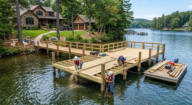 Boat Dock Construction in Kansas City, KS