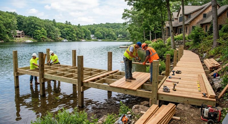 Boat Dock Construction in Alpharetta, GA