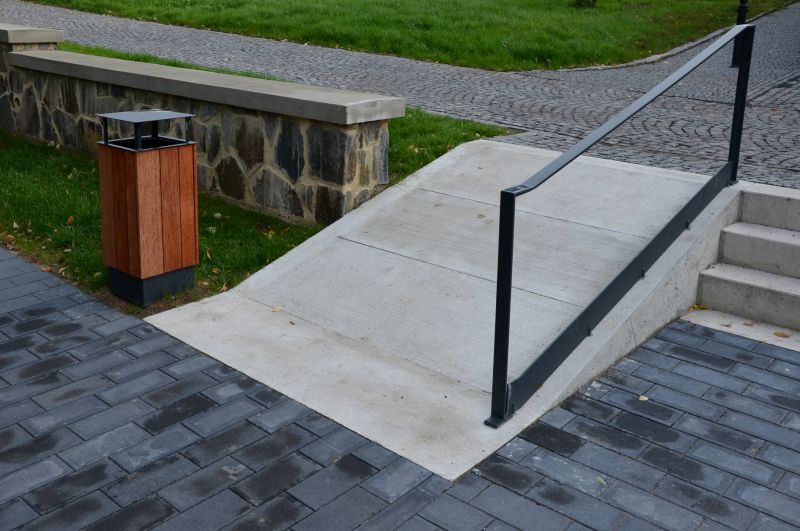 Durable Concrete Ramp